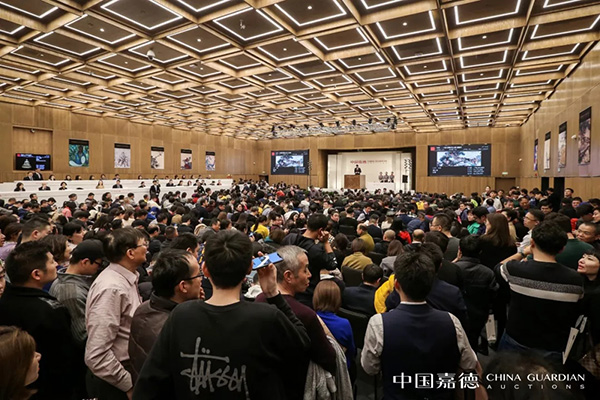 China Guardian Autumn Auctions 2019 raise 2.568 billion yuan